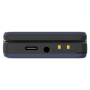 myPhone Flip , LTE , Black , 2.8 , TFT , 48 MB , 128 MB , 3G , Bluetooth , 2.1 , USB version Type-C , Built-in camera , Main camera resolution 1.3 MP , 1000 mAh