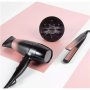 Remington Hair Dryer , D5305 Rose Shimmer , 2200 W , Number of temperature settings 3 , Ionic function , Diffuser nozzle , Black/Rose