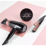 Remington Hair Dryer , D5305 Rose Shimmer , 2200 W , Number of temperature settings 3 , Ionic function , Diffuser nozzle , Black/Rose