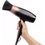 Remington Hair Dryer , D5305 Rose Shimmer , 2200 W , Number of temperature settings 3 , Ionic function , Diffuser nozzle , Black/Rose