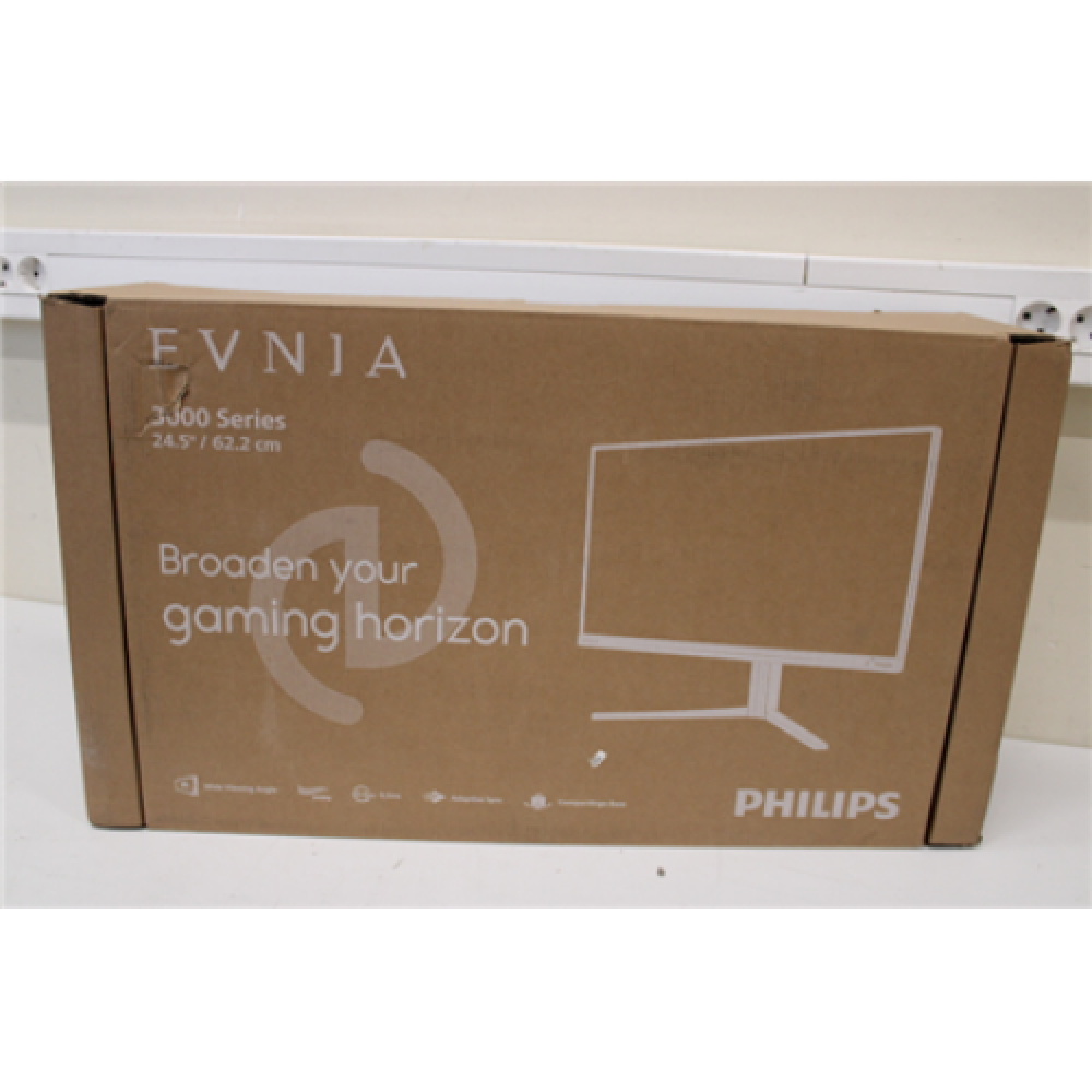 SALE OUT. Philips 25M2N3200W/00 24.5 16:9/1920x1080/300cd/m2/HDMI Audio out Philips DAMAGED PACKAGING