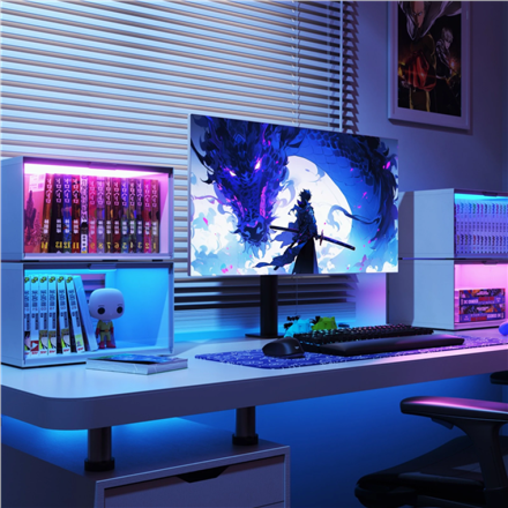 Nanoleaf X Fantaqi EXPO Smart LED Display Case Starter Kit (4 Pack),16M+