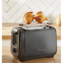 TEFAL Subito TT5S18E0 , Number of slots 2 , Power 1200 W , Black , Housing material Stainless steel/Plastic