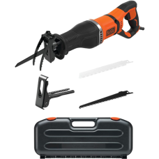 BLACK & DECKER , Reciprocating Saw with Kit Box , BES301K-QS , 750 W