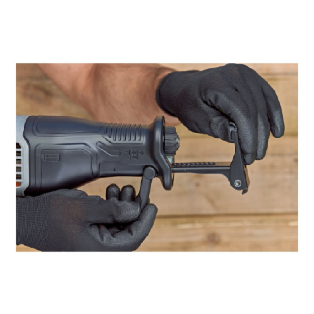 BLACK & DECKER , Reciprocating Saw with Kit Box , BES301K-QS , 750 W