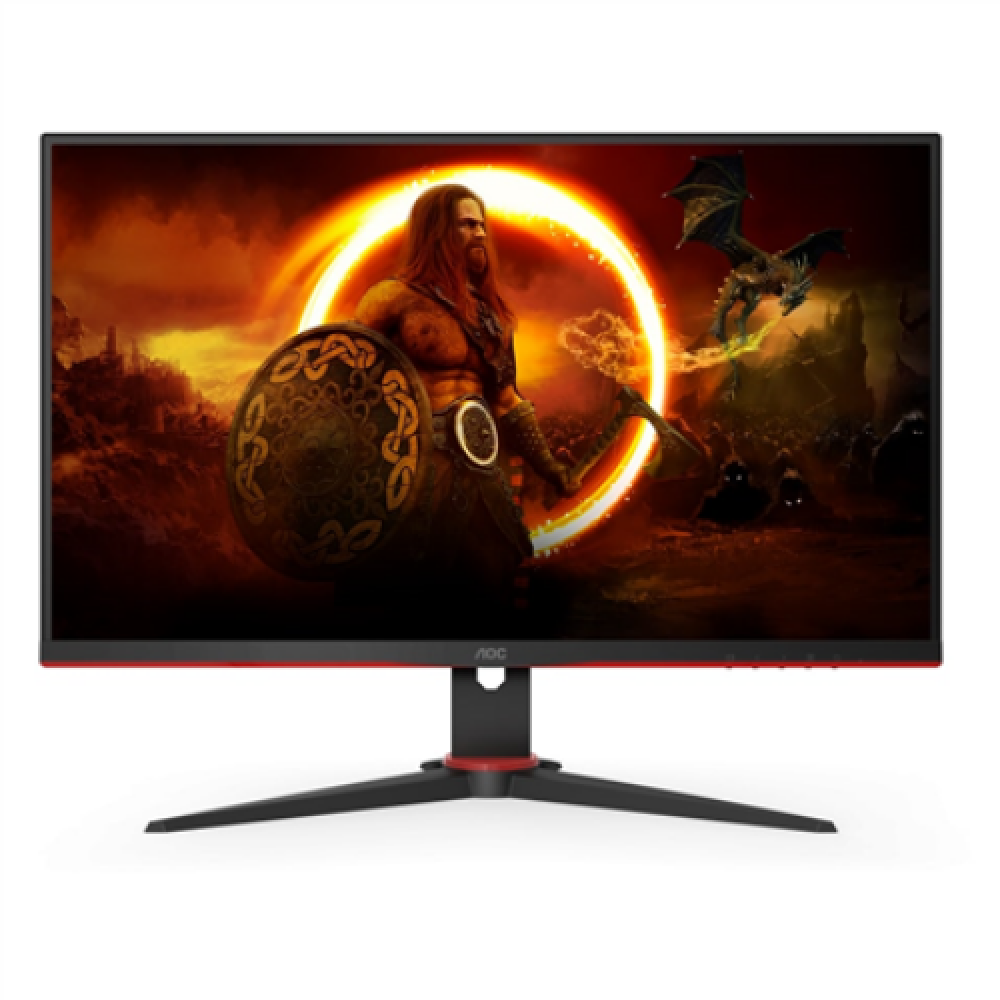 AOC , Monitor , Q27G2E/BK , 27 , VA , QHD , 16:9 , 155 Hz , 1 ms , 2560 x 1440 , 250 cd/m² , HDMI ports quantity 2 , Black/Red , Warranty 36 month(s)