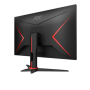 AOC , Monitor , Q27G2E/BK , 27 , VA , QHD , 16:9 , 155 Hz , 1 ms , 2560 x 1440 , 250 cd/m² , HDMI ports quantity 2 , Black/Red , Warranty 36 month(s)