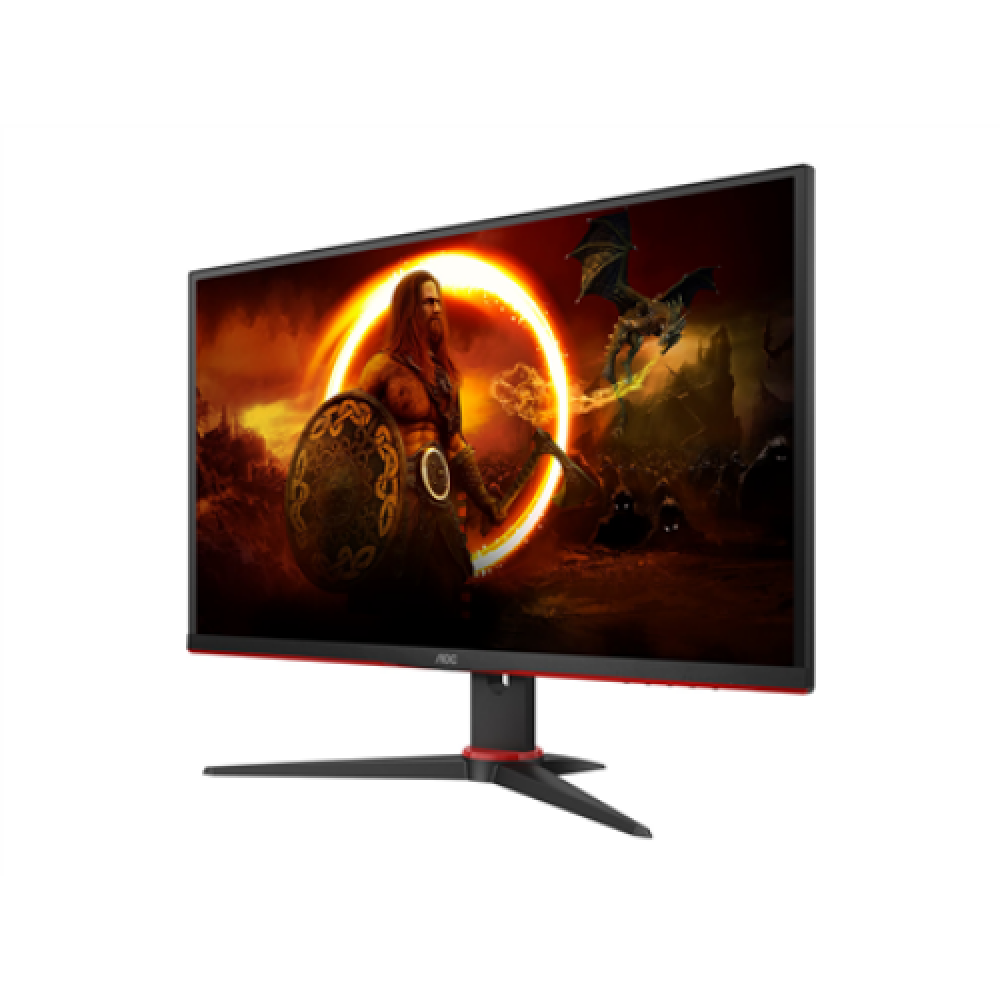 AOC , Monitor , Q27G2E/BK , 27 , VA , QHD , 16:9 , 155 Hz , 1 ms , 2560 x 1440 , 250 cd/m² , HDMI ports quantity 2 , Black/Red , Warranty 36 month(s)