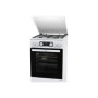 Gorenje GK5C42WF-B , Cooker , Hob type Gas , Oven type Electric , White , Width 50 cm , Depth 59.4 cm , Grilling , Energy efficiency class A , 70 L