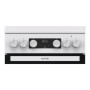 Gorenje GK5C42WF-B , Cooker , Hob type Gas , Oven type Electric , White , Width 50 cm , Depth 59.4 cm , Grilling , Energy efficiency class A , 70 L