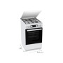 Gorenje GK5C42WF-B , Cooker , Hob type Gas , Oven type Electric , White , Width 50 cm , Depth 59.4 cm , Grilling , Energy efficiency class A , 70 L
