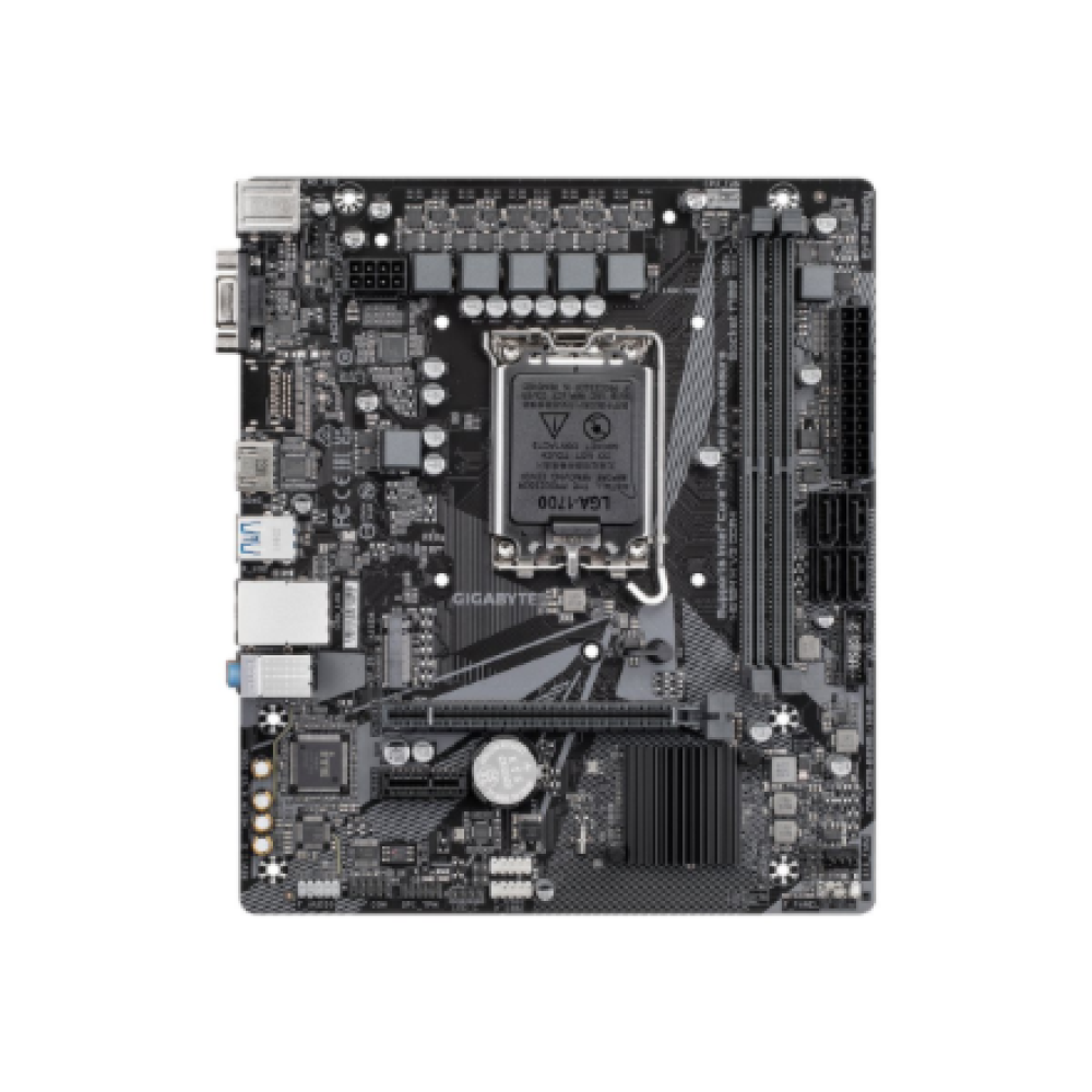 Gigabyte , H610M H V3 DDR4 , Processor family Intel , Processor socket LGA1700 , DDR4 DIMM , Supported hard disk drive interfaces M.2, SATA , Number of SATA connectors 4