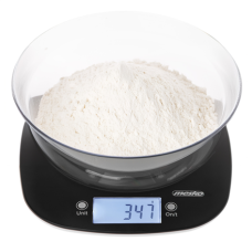 Adler Kitchen Scale with a bowl , MS 3179b , Graduation 1 g , Display type LCD , Black