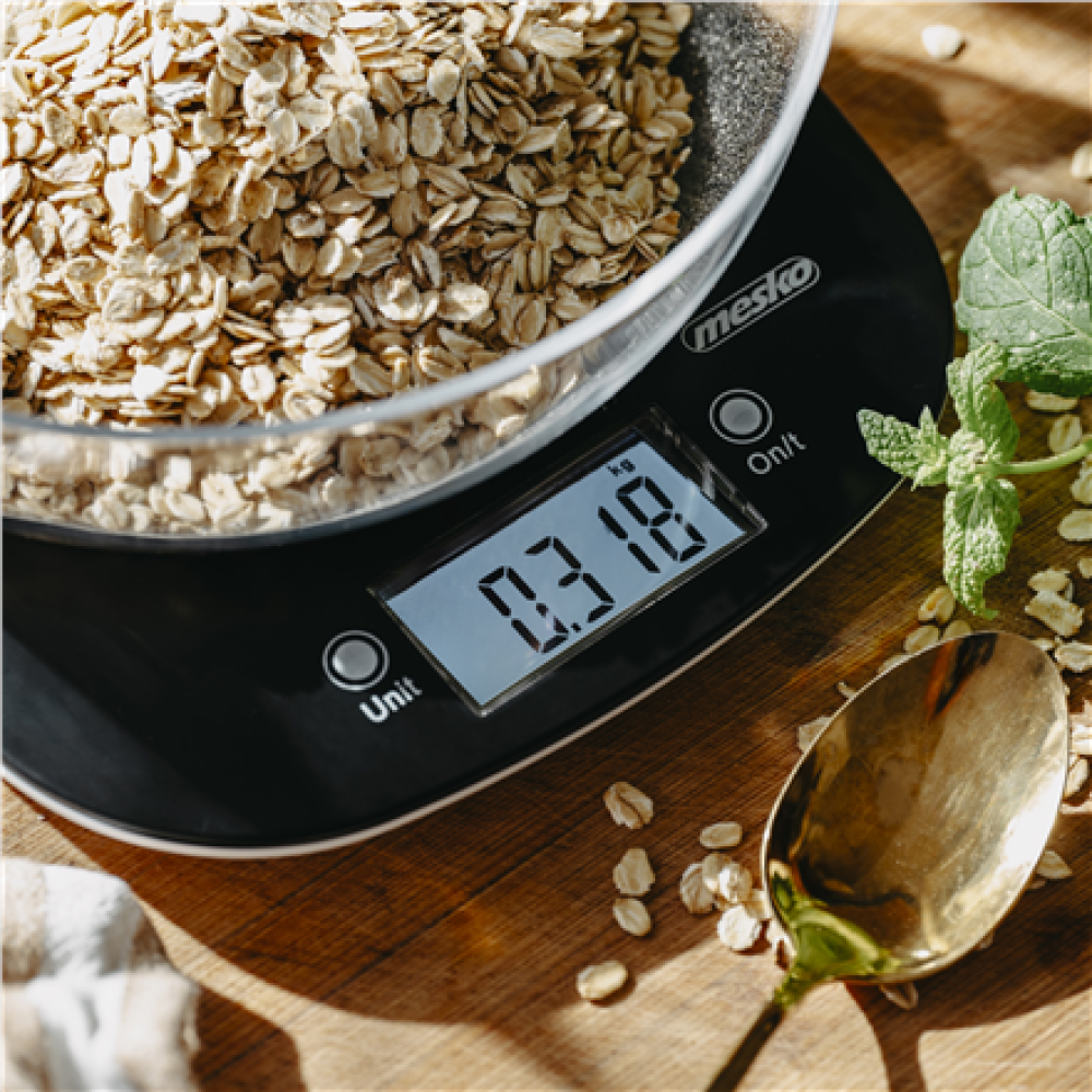 Adler Kitchen Scale with a bowl , MS 3179b , Graduation 1 g , Display type LCD , Black