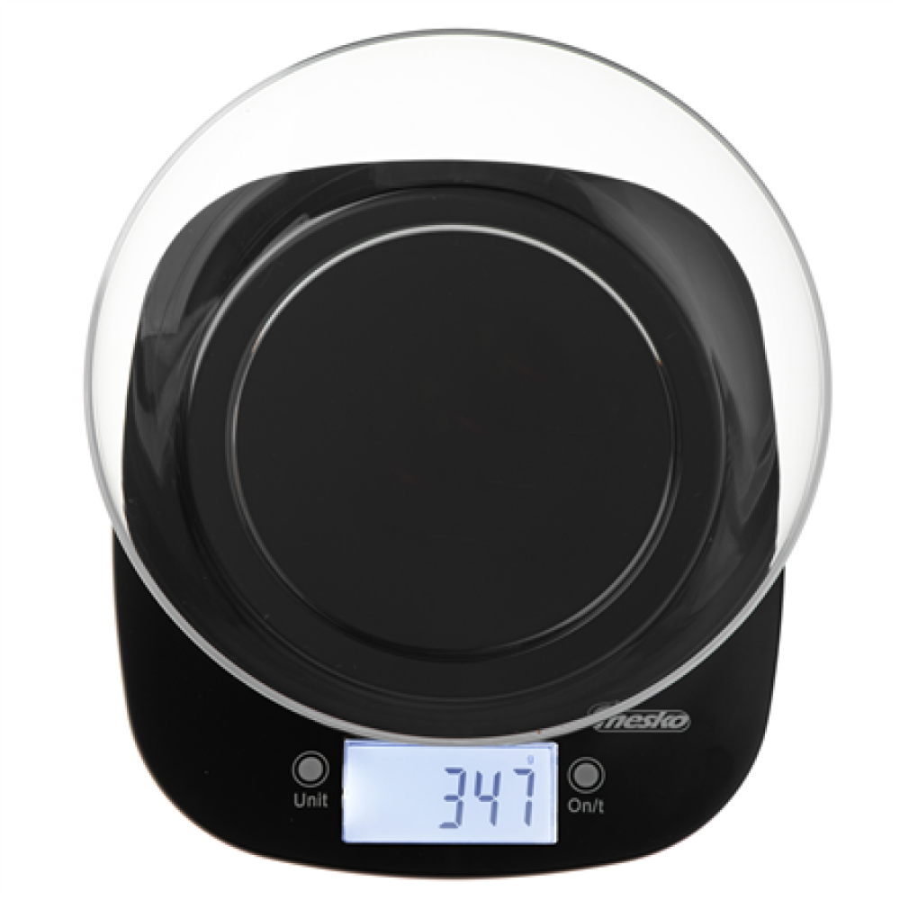 Adler Kitchen Scale with a bowl , MS 3179b , Graduation 1 g , Display type LCD , Black