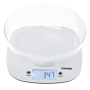 Adler Kitchen Scale with a bowl , MS 3179w , Graduation 1 g , Display type LCD , White