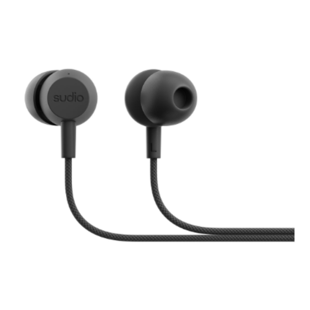 Sudio Earbuds , V3 , In-ear , Microphone , Dusty Black