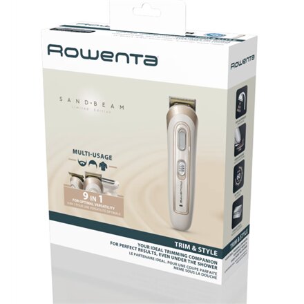 Rowenta Trimmer , TN9154F0 , Cordless , Number of length steps 6 , Cream