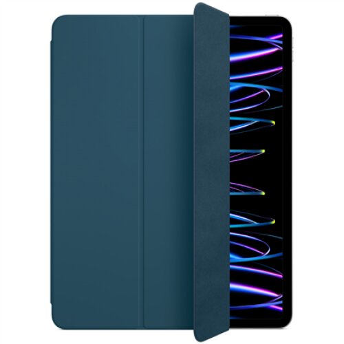 Apple , Folio for iPad Pro 12.9-inch , Folio , iPad Models: iPad Pro 12.9-inch (6th generation), iPad Pro 12.9-inch (5th generation), iPad Pro 12.9-inch (4th generation), iPad Pro 12.9-inch (3rd generation) , Marine Blue