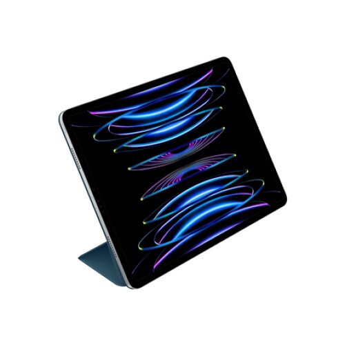 Apple , Folio for iPad Pro 12.9-inch , Folio , iPad Models: iPad Pro 12.9-inch (6th generation), iPad Pro 12.9-inch (5th generation), iPad Pro 12.9-inch (4th generation), iPad Pro 12.9-inch (3rd generation) , Marine Blue