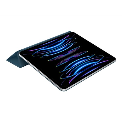 Apple , Folio for iPad Pro 12.9-inch , Folio , iPad Models: iPad Pro 12.9-inch (6th generation), iPad Pro 12.9-inch (5th generation), iPad Pro 12.9-inch (4th generation), iPad Pro 12.9-inch (3rd generation) , Marine Blue