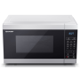 Sharp , YC-MG81E-S , Microwave Oven with Grill , Free standing , 900 W , Grill , Silver