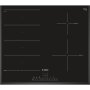 Bosch , hob , PXE651FC1E , Induction , Number of burners/cooking zones 4 , DirectSelect , Timer , Black , Display