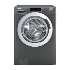 Candy , Washing Machine , CSS169TWMCRE/1-S , Energy efficiency class A , Front loading , Washing capacity 9 kg , 1600 RPM , Depth 53 cm , Width 60 cm , Display , LCD , Steam function , Near Field Communication (NFC) , Anthracite