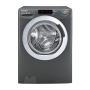 Candy , Washing Machine , CSS169TWMCRE/1-S , Energy efficiency class A , Front loading , Washing capacity 9 kg , 1600 RPM , Depth 53 cm , Width 60 cm , Display , LCD , Steam function , Near Field Communication (NFC) , Anthracite