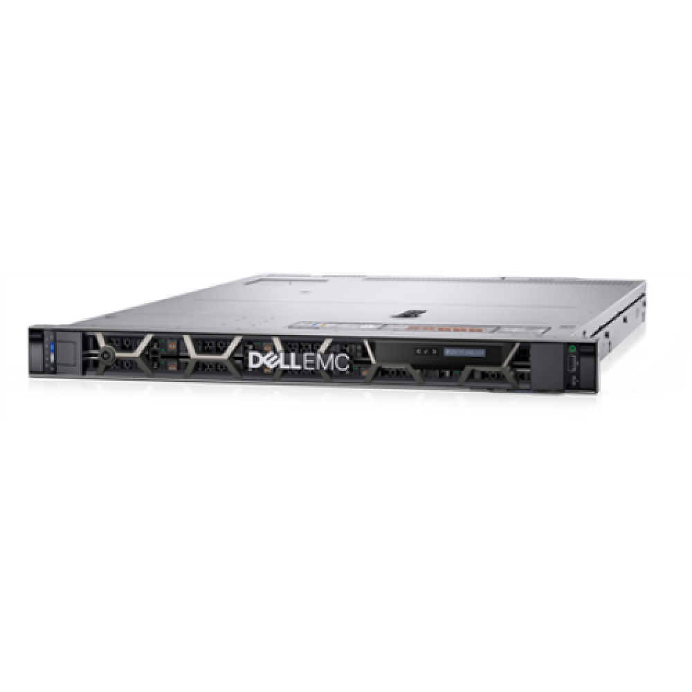 Dell PowerEdge R450 Rack (1U), Intel Xeon, 2x Silver 4310, 2.1 GHz, 18 MB, 24T, 12C, 2x16 GB, 480 GB, SSD, Up to 8 x 2.5, PERC H755, Power supply 2x800 W, iDRAC9 Enterprise, ReadyRails Sliding Rails Without Cable Management Arm, No OS, Warranty Basic NBD 