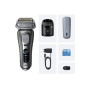 Braun Shaver , Series 9 Pro+ 9675cc , Operating time (max) 60 min , Wet & Dry , Lithium Ion , Grey