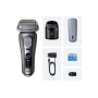 Braun Shaver , Series 9 Pro+ 9675cc , Operating time (max) 60 min , Wet & Dry , Lithium Ion , Grey