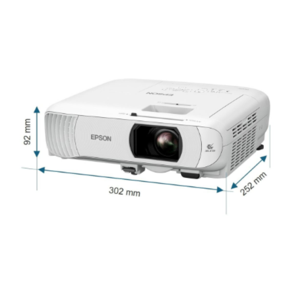Epson EH-TW840 , Full HD (1920x1080) , 4000 ANSI lumens , White