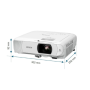 Epson EH-TW840 , Full HD (1920x1080) , 4000 ANSI lumens , White
