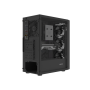 Fury PC Case , SHOBO SH8F , Black , Midi Tower