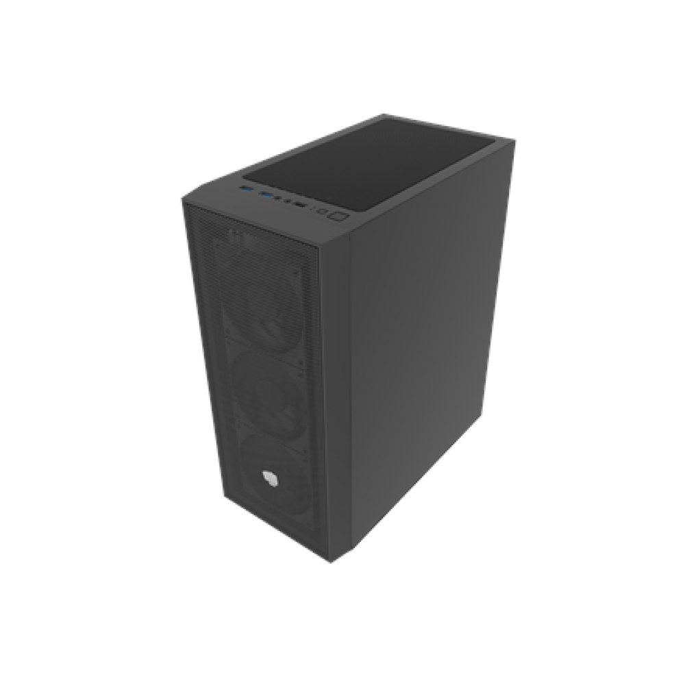 Fury PC Case , SHOBO SH8F , Black , Midi Tower