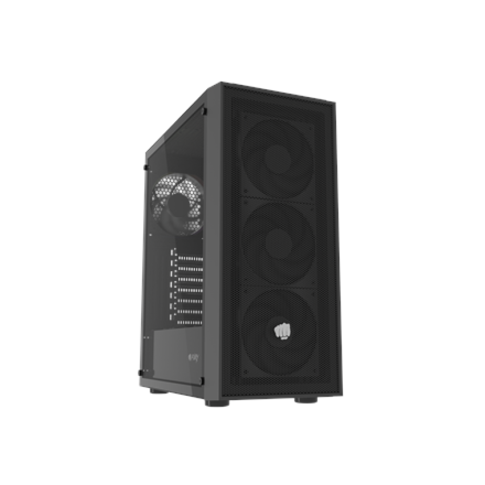 Fury PC Case , SHOBO SH8F , Black , Midi Tower