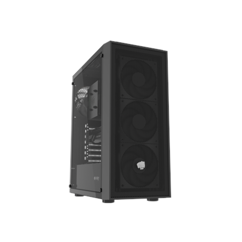 Fury PC Case , SHOBO SH8F , Black , Midi Tower