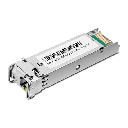 TP-LINK , 1000 Base-BX WDM Bi-Directional SFP Module , TL-SM321A-2 , 9/125 μm SMF (Single-Mode Fiber) , 9/125 μm SMF (Single-Mode Fiber)