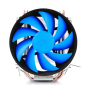 Deepcool Gammaxx 200T universal cooler, 2 heatpipes, 120mm PWM fan, Intel Socket LGA115X / 775, 95 W TDP and AMD Socket FMxx/AMxx, 100W TDP Aluminium, Black, Bl Cooler