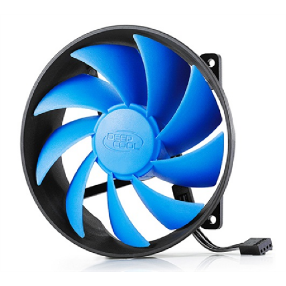 Deepcool Gammaxx 200T universal cooler, 2 heatpipes, 120mm PWM fan, Intel Socket LGA115X / 775, 95 W TDP and AMD Socket FMxx/AMxx, 100W TDP Aluminium, Black, Bl Cooler
