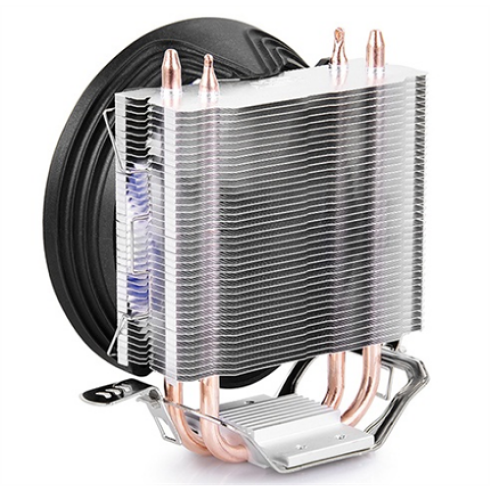 Deepcool Gammaxx 200T universal cooler, 2 heatpipes, 120mm PWM fan, Intel Socket LGA115X / 775, 95 W TDP and AMD Socket FMxx/AMxx, 100W TDP Aluminium, Black, Bl Cooler