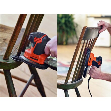 BLACK & DECKER , Triangular Sander , KA2500K-QS , 120 W