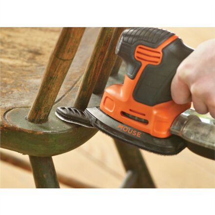 BLACK & DECKER , Triangular Sander , KA2500K-QS , 120 W