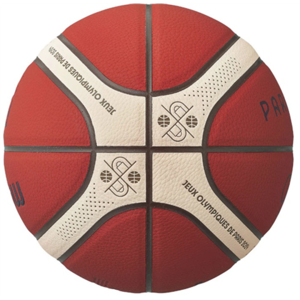 Molten , B7G3800-2-S4F PARIS 2024 Basketball Ball Training