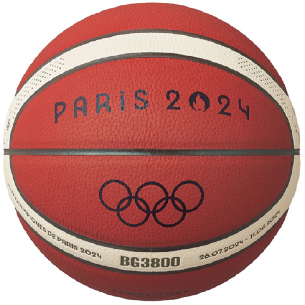 Molten , B7G3800-2-S4F PARIS 2024 Basketball Ball Training