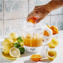 Adler Citrus Juicer , AD 4014 , Type Citrus juicer , White , 40 W , Number of speeds 1