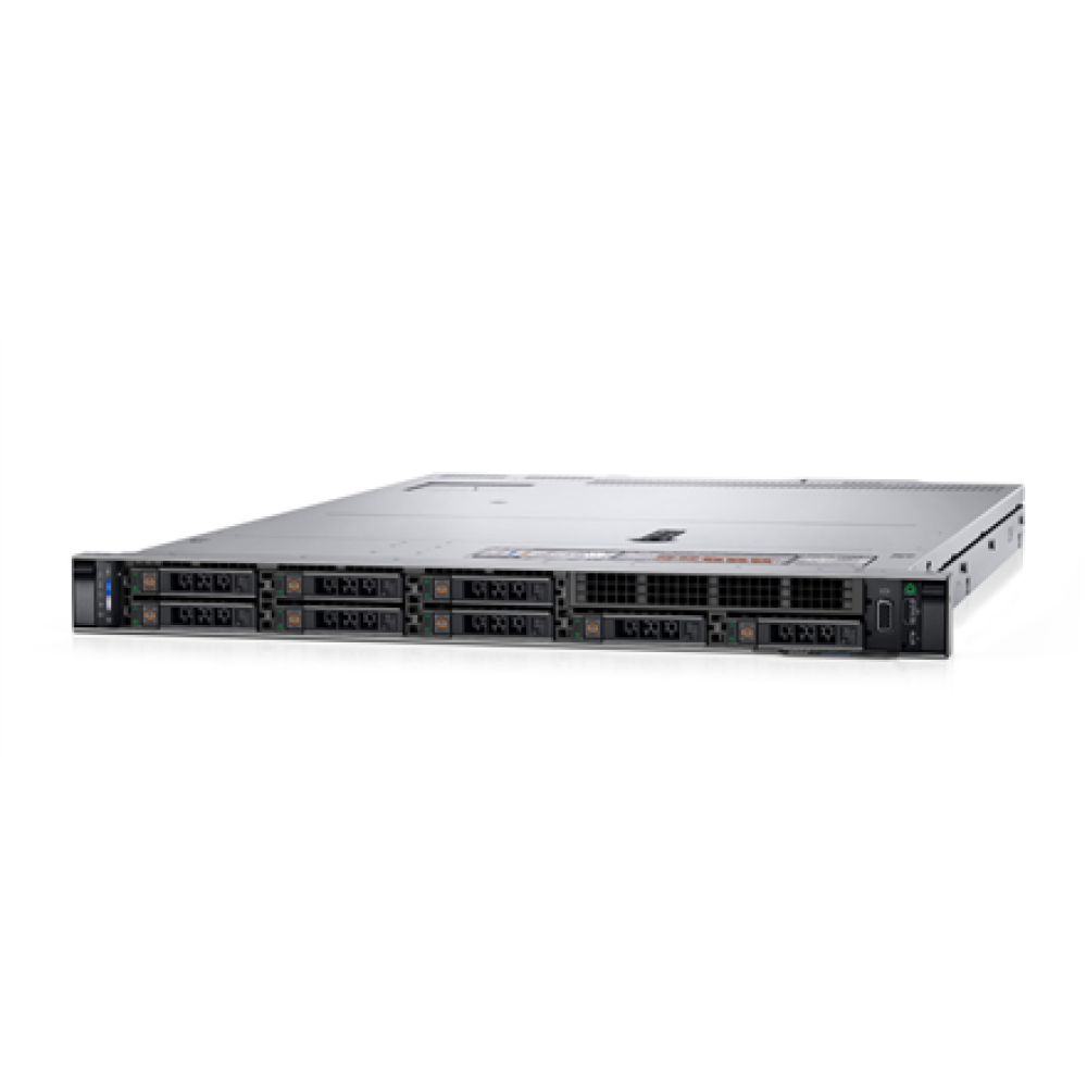 Dell Server PowerEdge R450 Silver 2x4310/No RAM/No SSD/8x2.5Chassis/PERC H755/iDrac9 Ent/2x1100W PSU/No OS/3Y Basic NBD Warranty , Dell