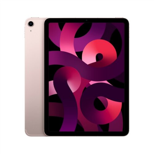 Apple , iPad Air 5th Gen , 10.9 , Pink , Liquid Retina IPS LCD , 1640 x 2360 pixels , Apple M1 , 8 GB , 256 GB , Wi-Fi , Front camera , 12 MP , Rear camera , 12 MP , Bluetooth , 5.0 , iPadOS , 15.4 , Warranty 12 month(s)