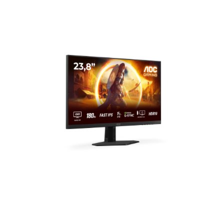 AOC , AGON Q24G4RE , 24 , Fast IPS , QHD , 16:9 , 180 Hz , 1 ms , 2560 x 1440 pixels , 300 cd/m² , HDMI ports quantity 1 , Black